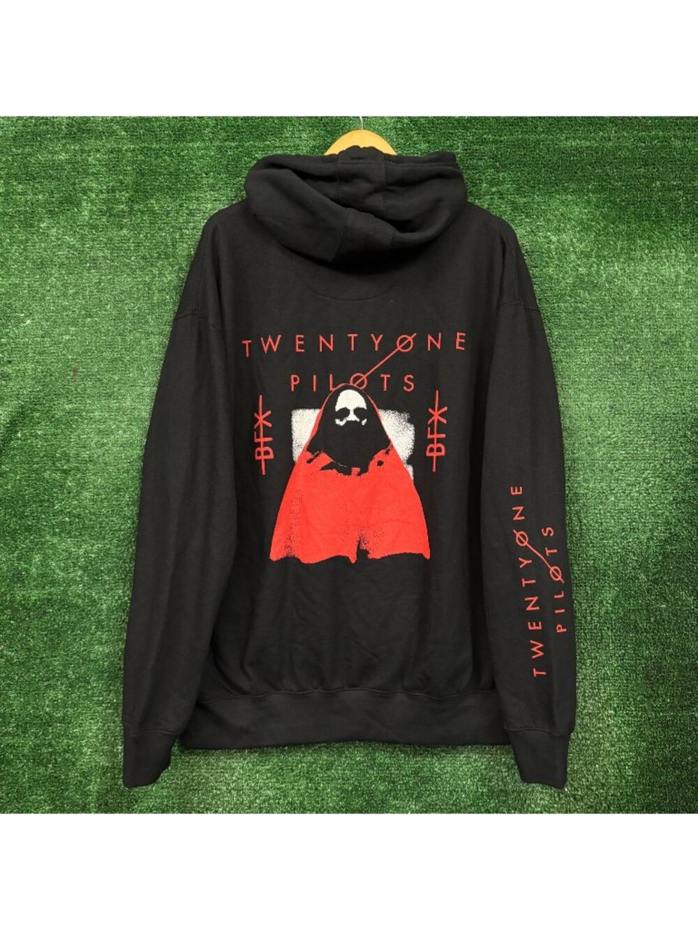 Twenty One Pilots Blurryface Album Rock Hoodie Size Extra Large